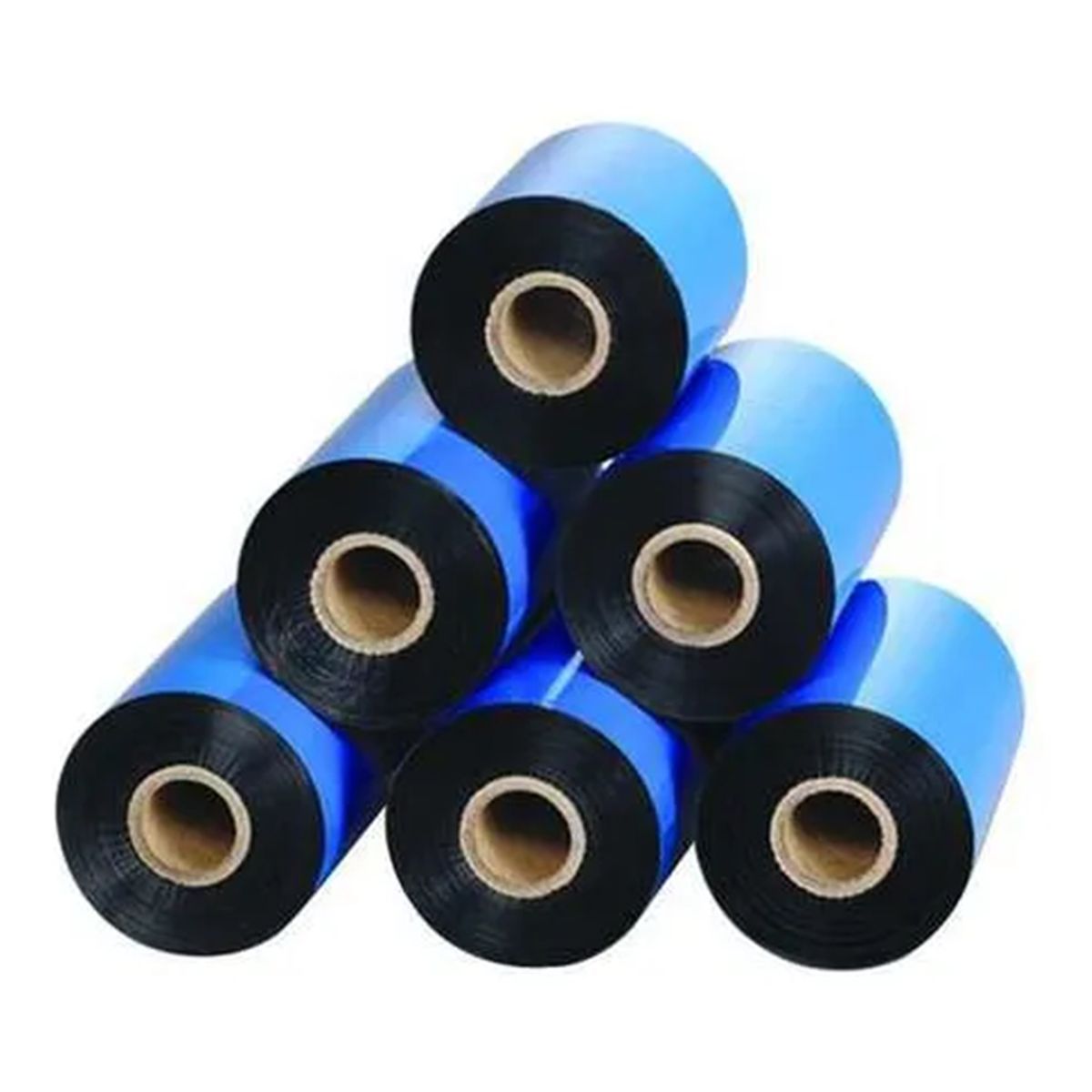 GENERICO - Cintas Ribbons CERA Negra 110 mm x 450mts - Pack 12 Rollos