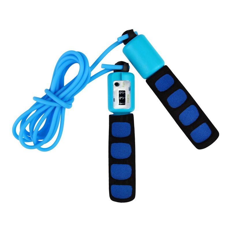 TORNEO - SALTA SOGA CONTADOR ELECTRÓNICO ENTRENAMIENTO 3 METROS AZUL