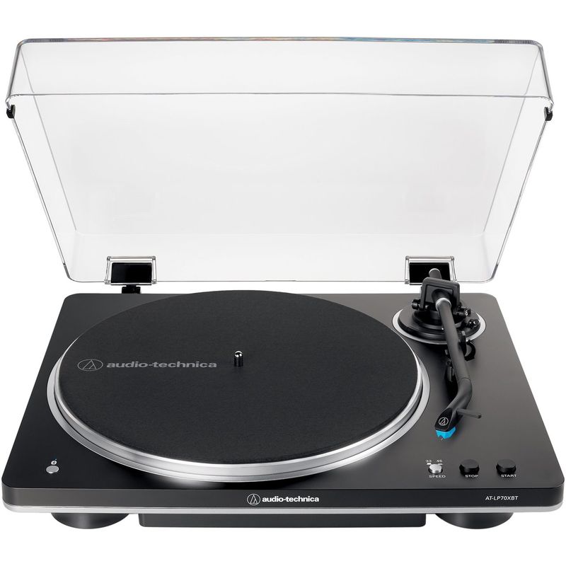 AUDIO TECHNICA - TORNAMESA AUTOMATICA AUDIO TECHNICA LP70XBT-BS NEGRO GRIS