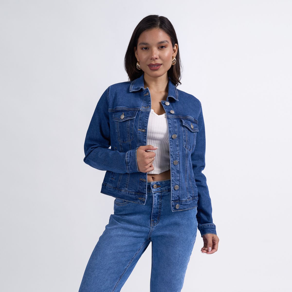 TAYSSIR - CASACA MUJER YSELA.K 1 DENIM CONFORT