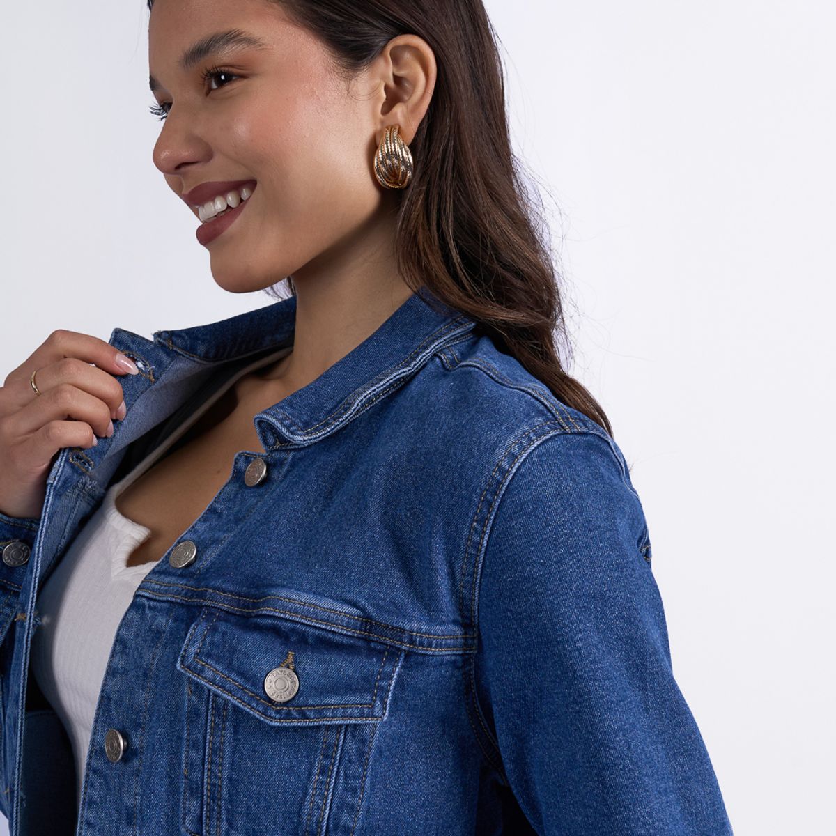 TAYSSIR - CASACA MUJER YSELA.K 1 DENIM CONFORT