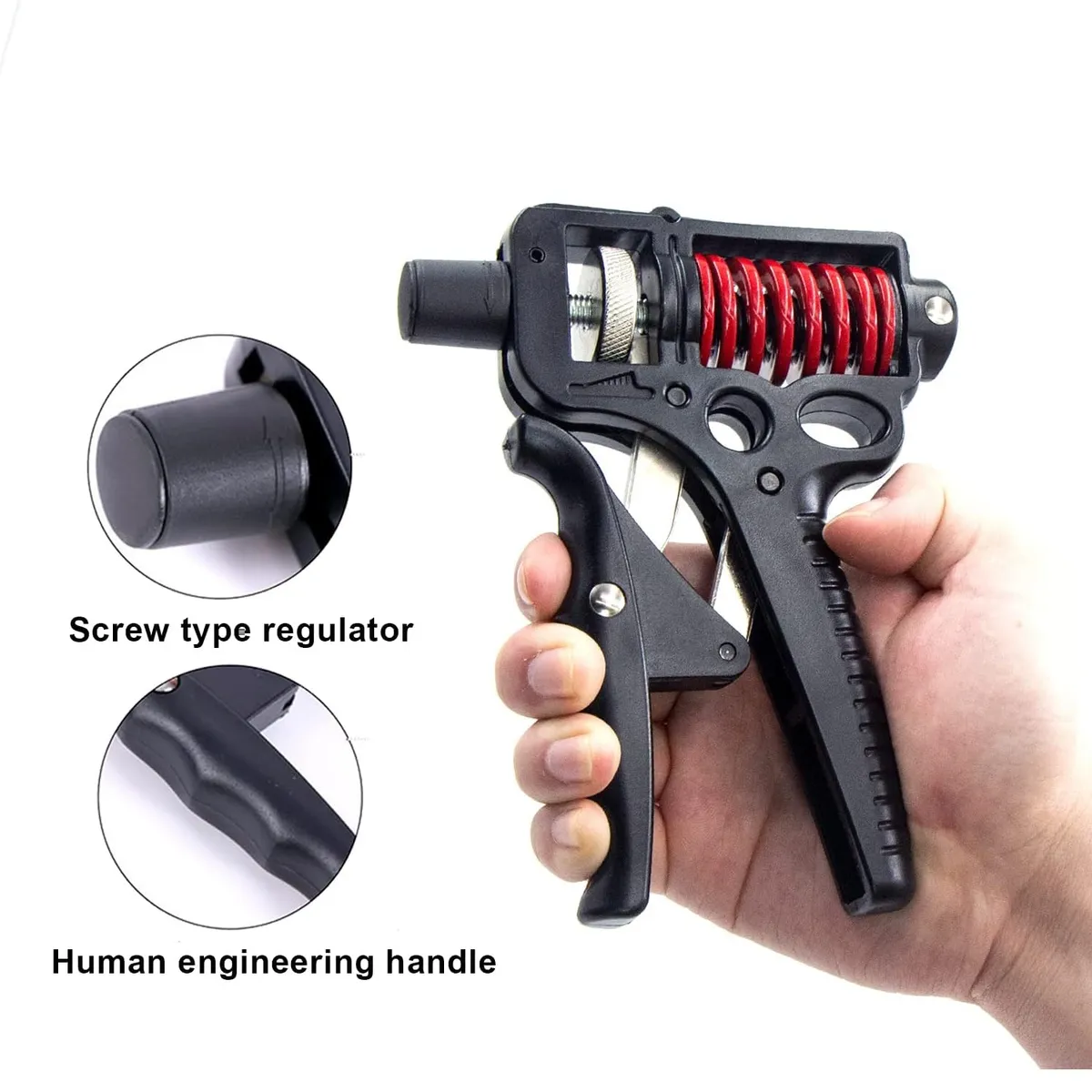 GENERICO - Hand Grip Hand Muscle Developer Ajustable Regulable Pro