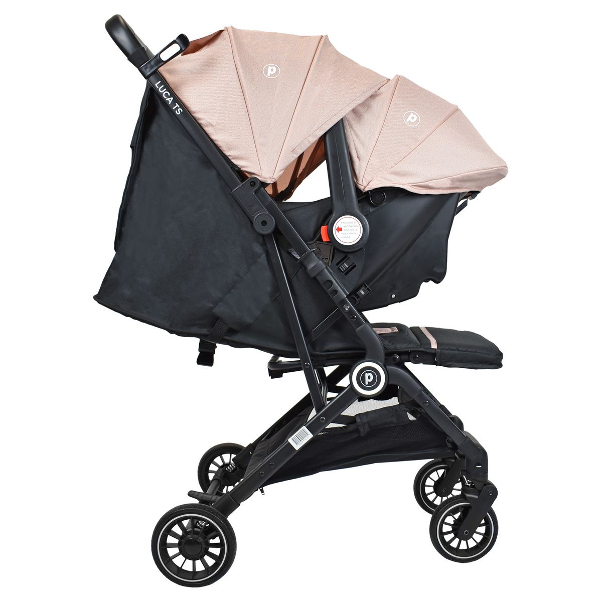PRIORI - Coche Para Bebé Tipo Maleta Priori Luca TS Rosa