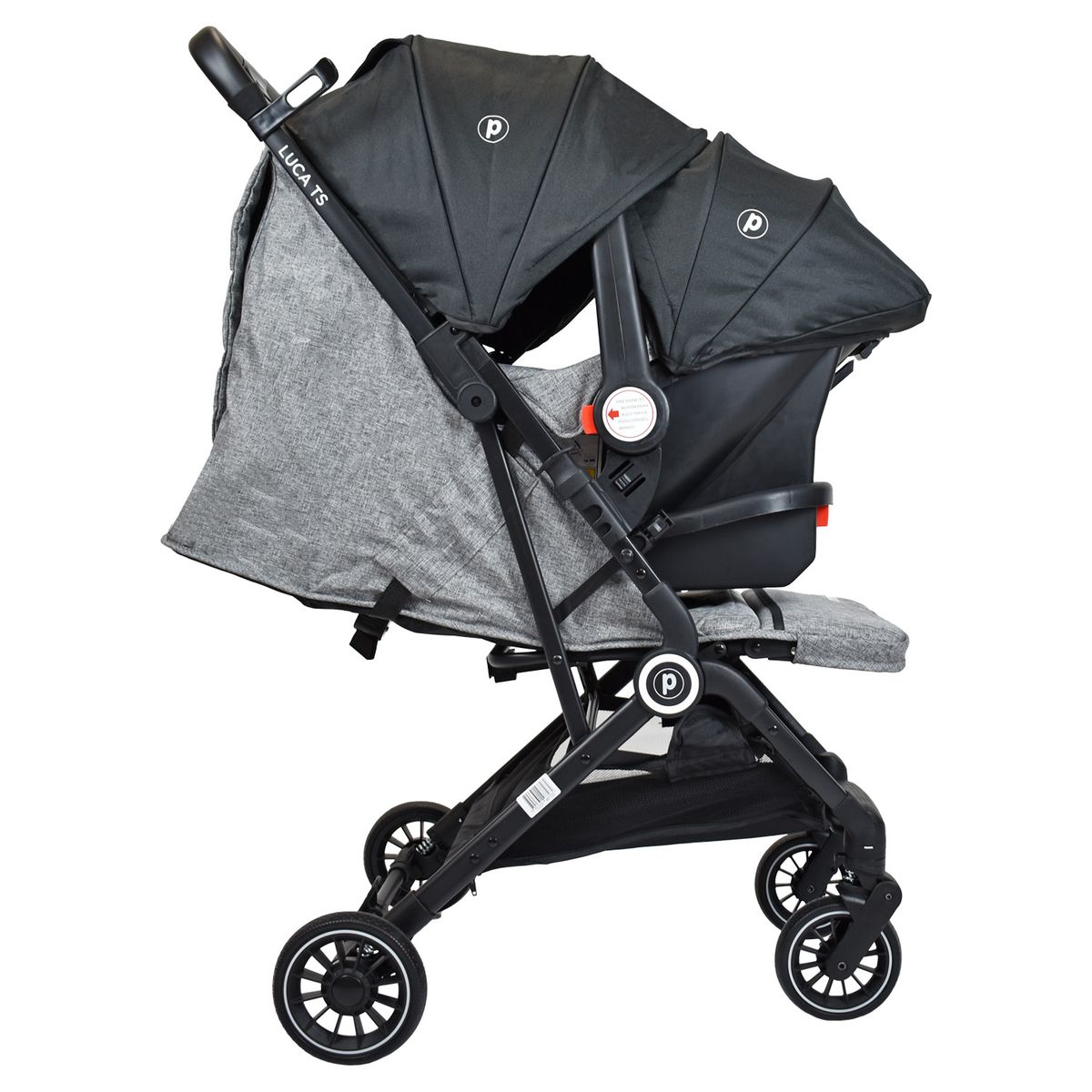 PRIORI - Coche Para Bebé Tipo Maleta Priori Luca TS Negro