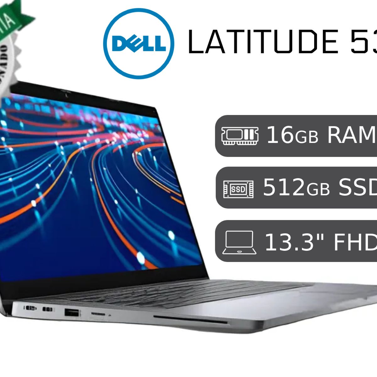 DELL - Laptop Dell Latitude 5320 Ci7 11va 16GB RAM 512GB SSD Reacondicionada garantía 1 año