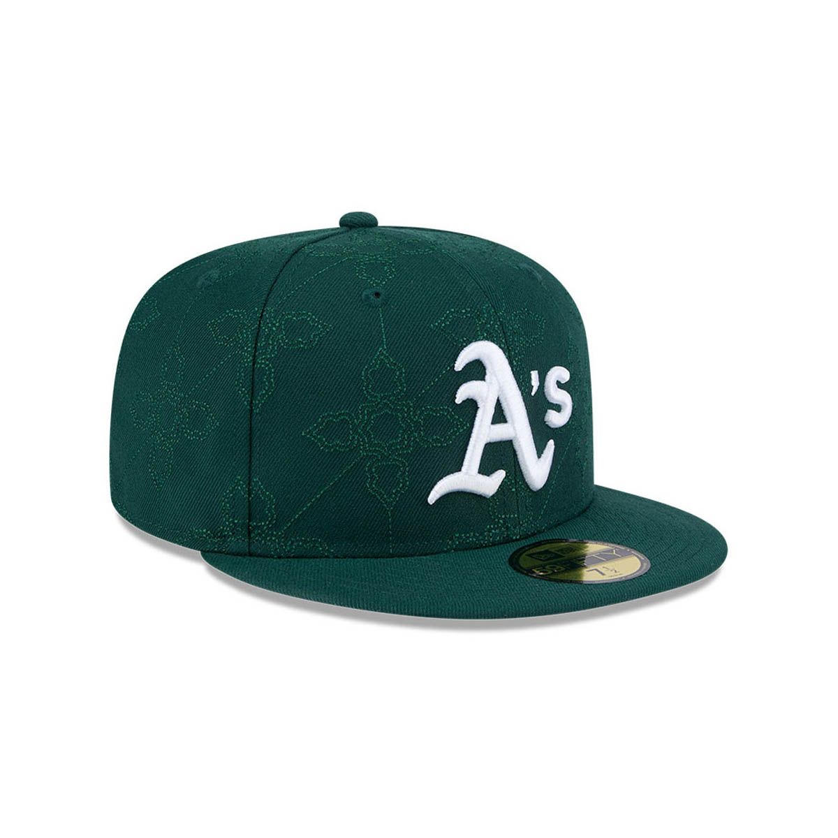 NEW ERA - Gorra 59Fifty MLB  Oakland Athletics Otc Pattern Dark Green