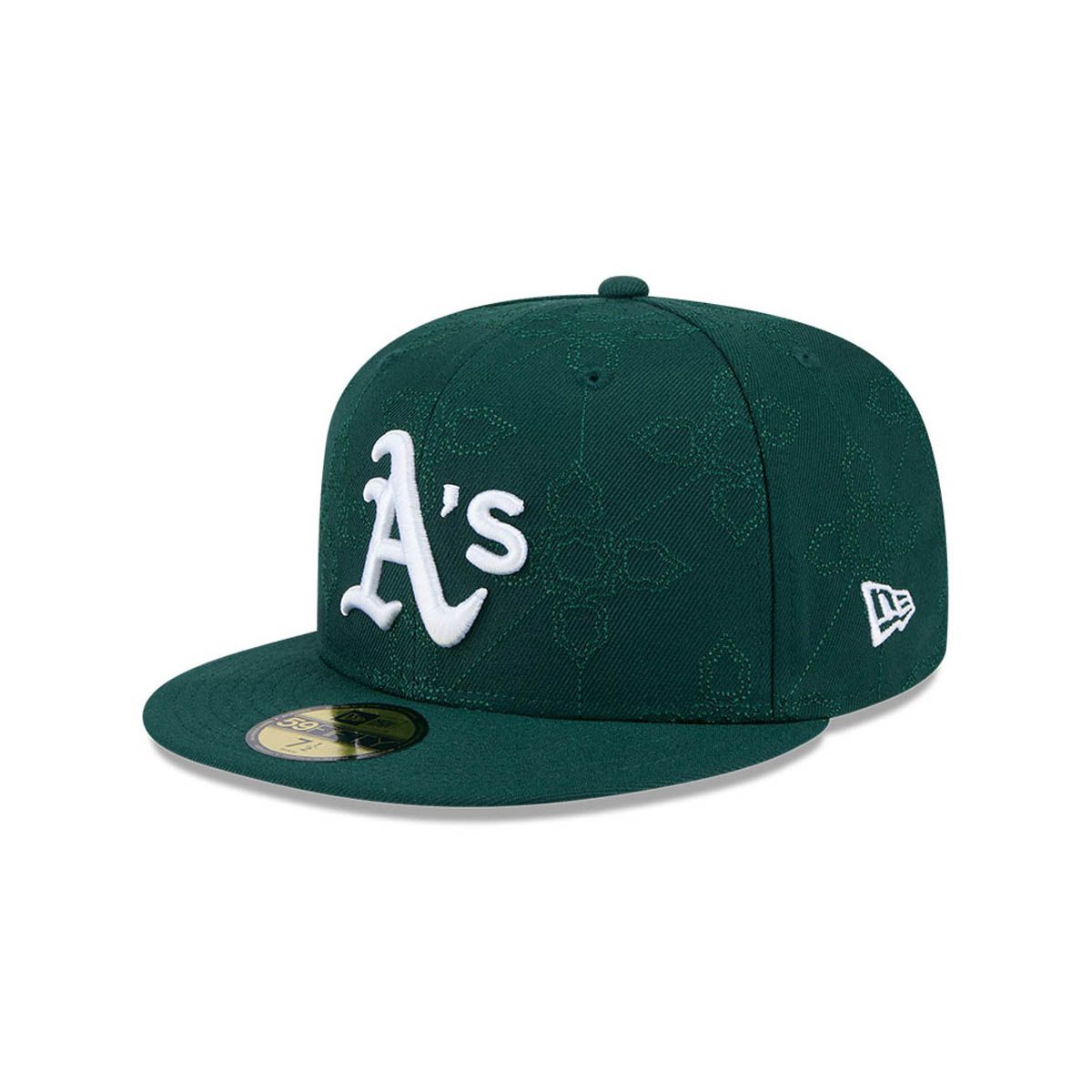 NEW ERA - Gorra 59Fifty MLB  Oakland Athletics Otc Pattern Dark Green