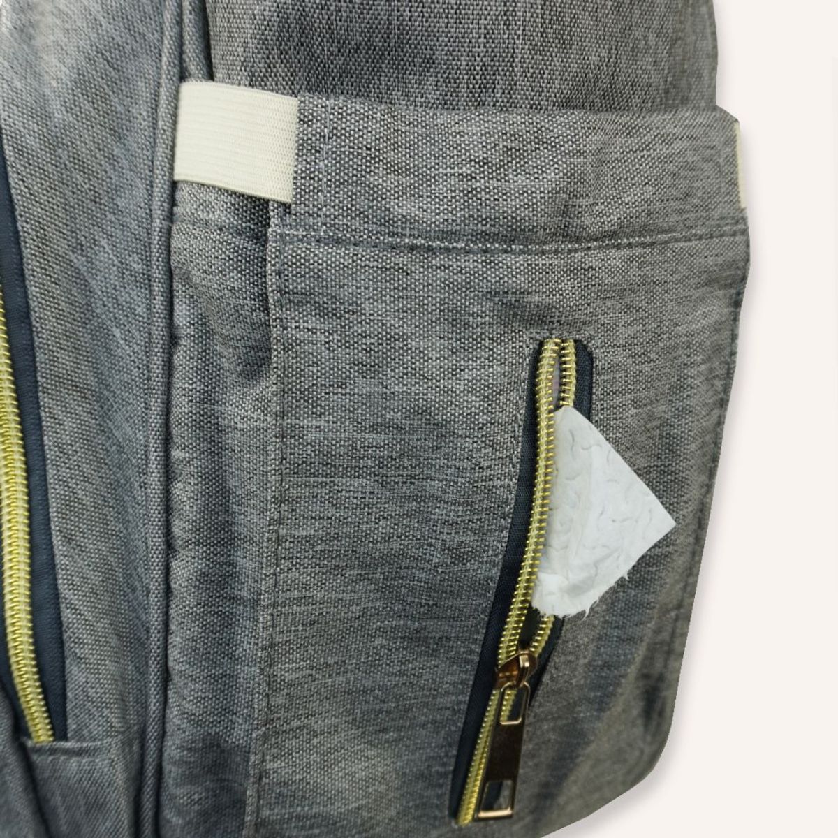 GENERICO - Mochila Pañalera Gray Love