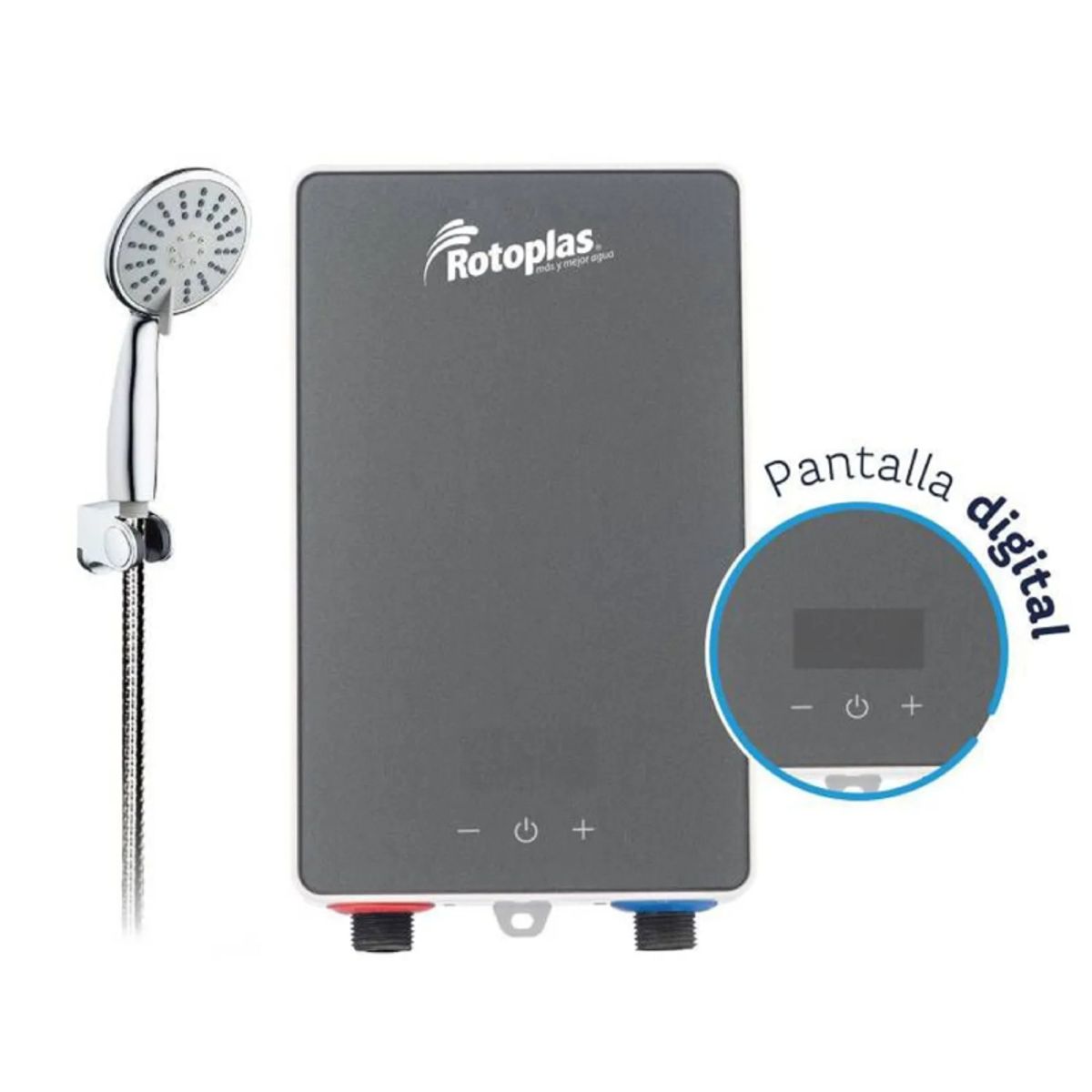 ROTOPLAS - Terma Instantánea New Compact Silver - Rotoplas