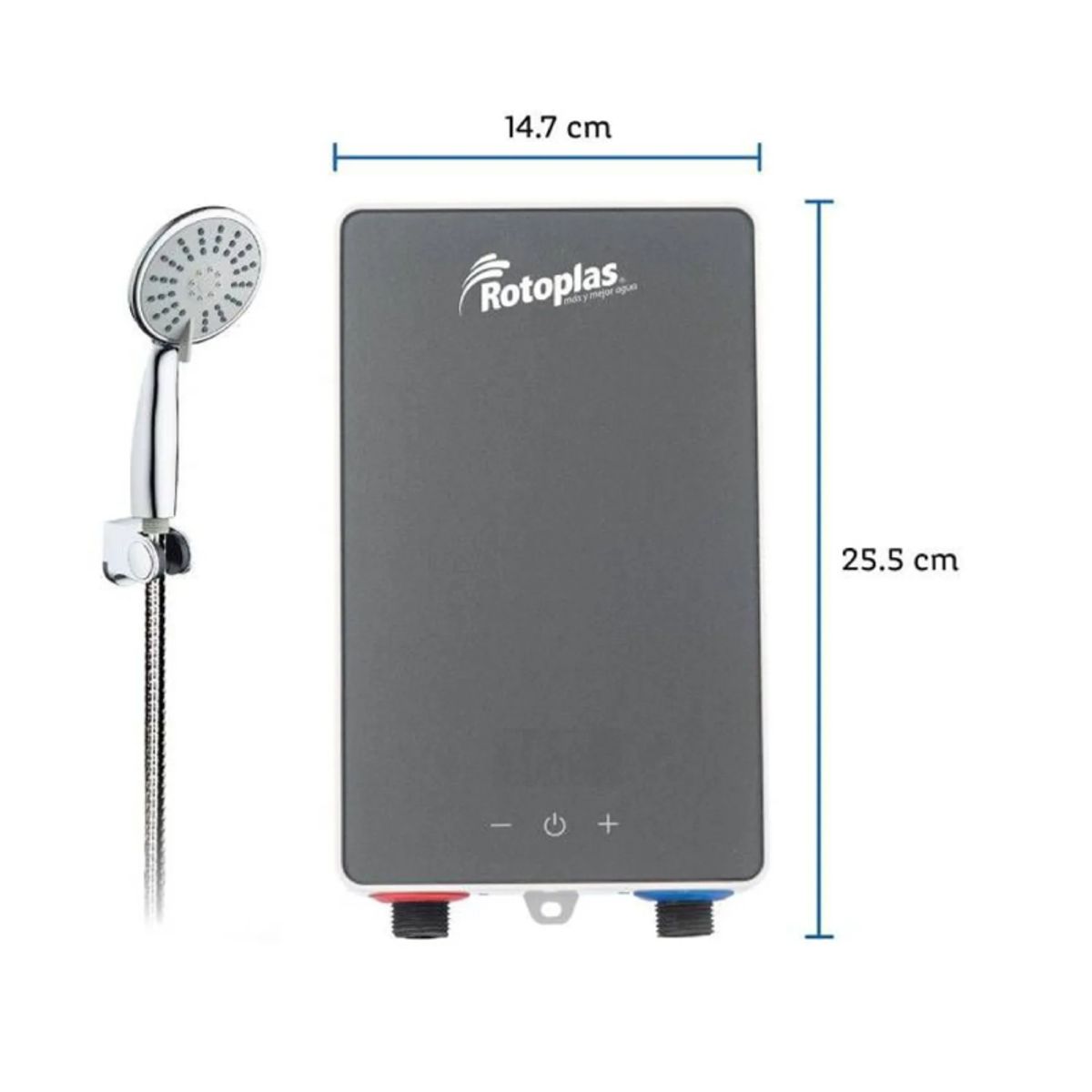 ROTOPLAS - Terma Instantánea New Compact Silver - Rotoplas