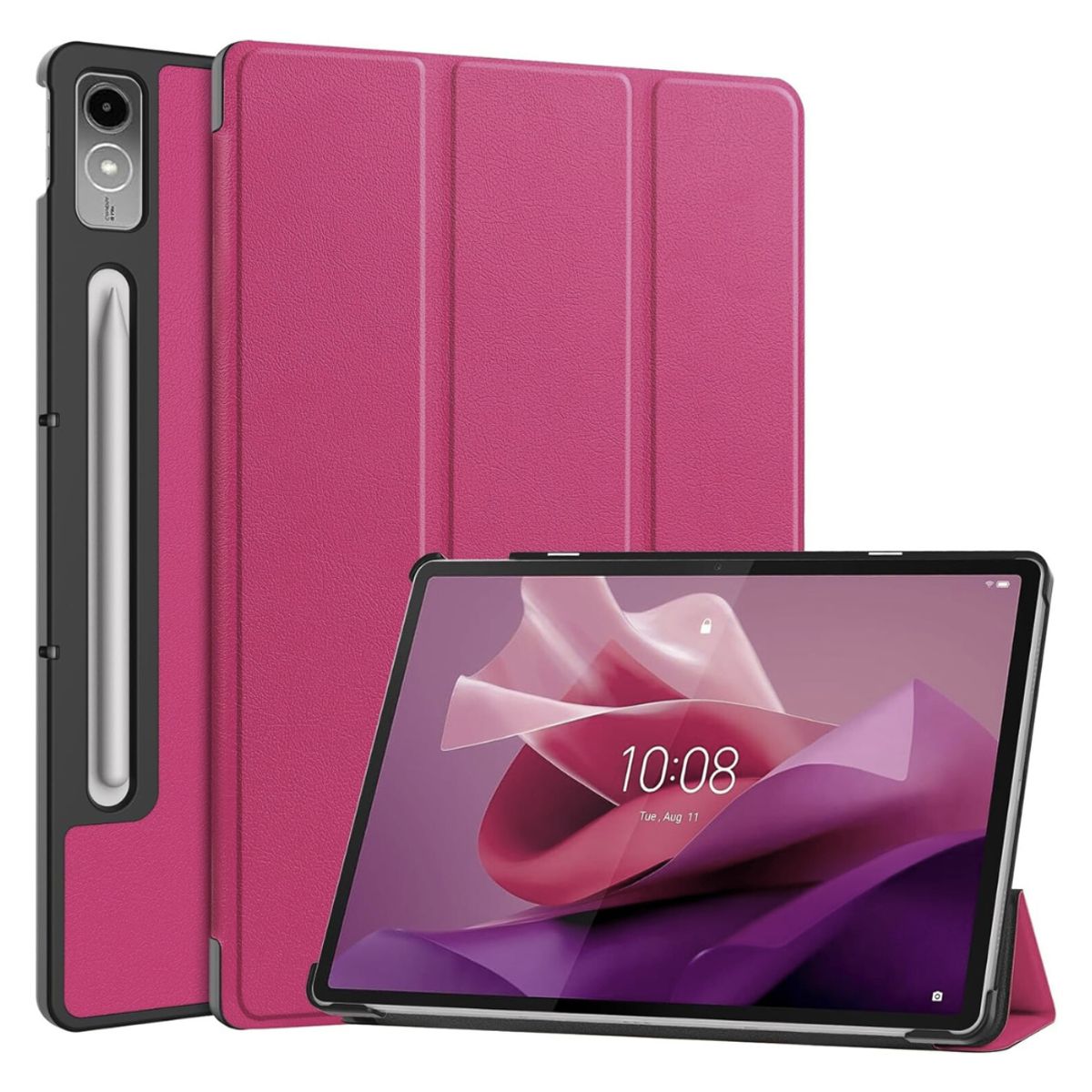 GENERICO - Funda Protector imantado para Lenovo P12 12 .7" - FUCSIA