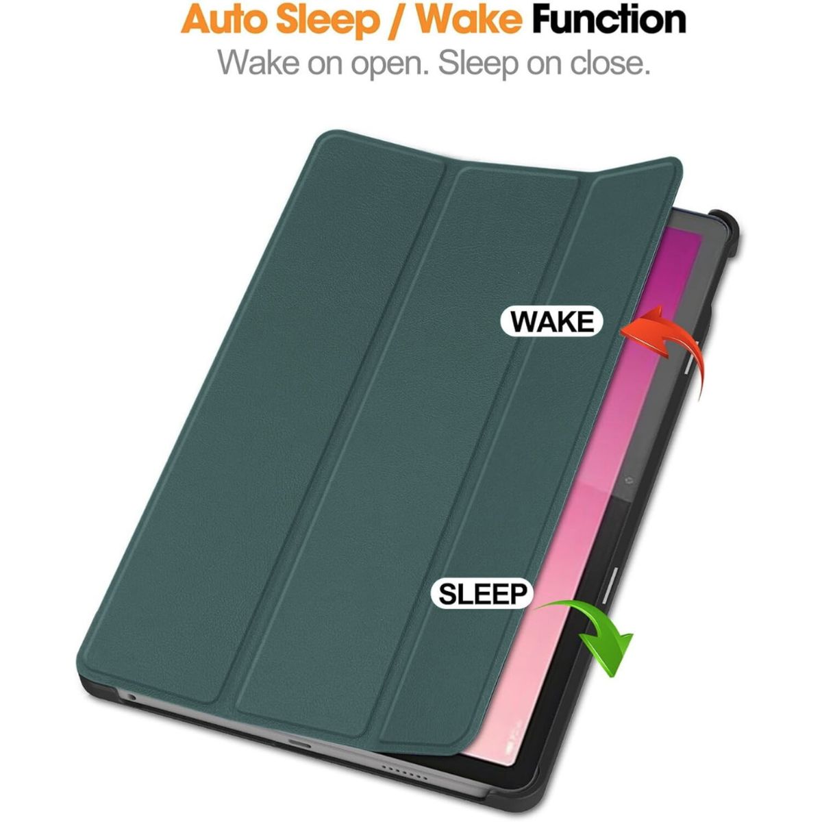 GENERICO - Funda Protector imantado para Lenovo P12 12 .7" - VERDE