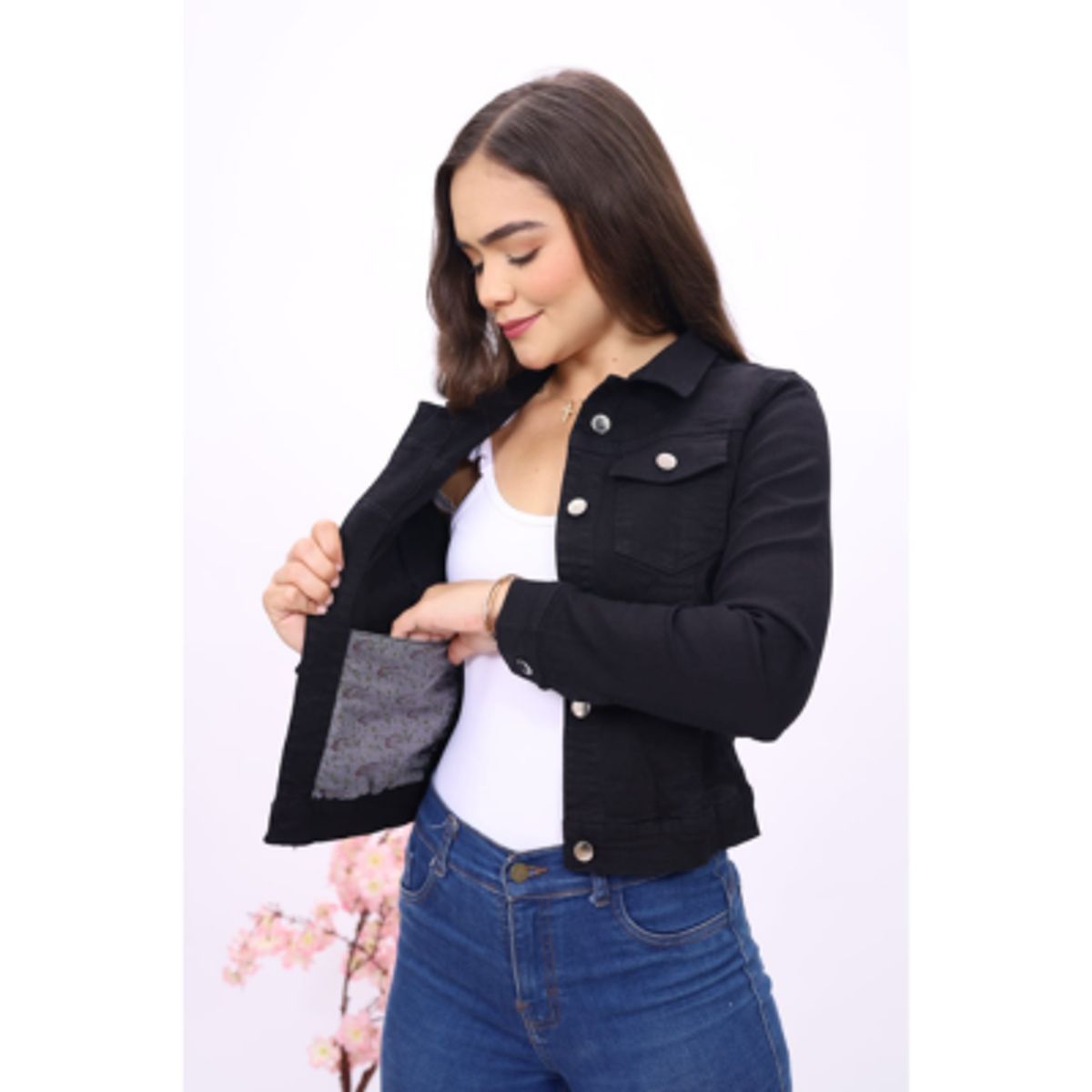 GENERICO - Casaca clásica denim confort - Strech