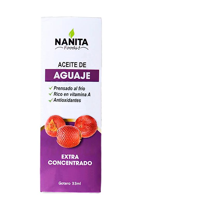 GENERICO - Aceite Esencial de Aguaje x 30ml - Nanita