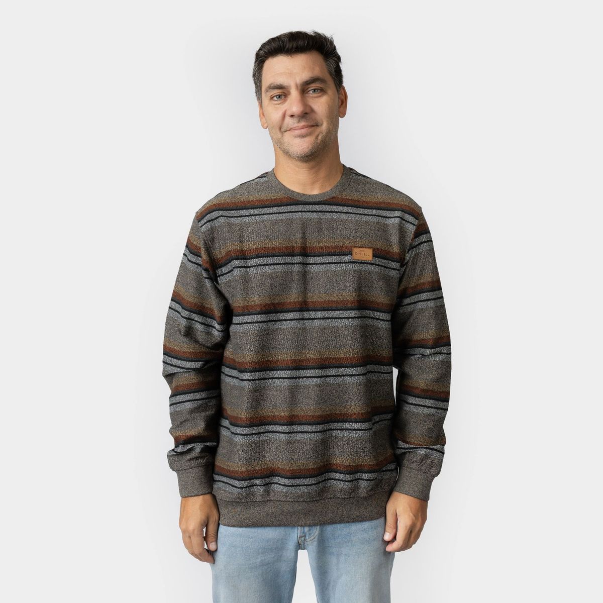 O'NEILL - POLERON HOMBRE ONEILL SWEATSHIRT NECK ROUND MAN SILVER