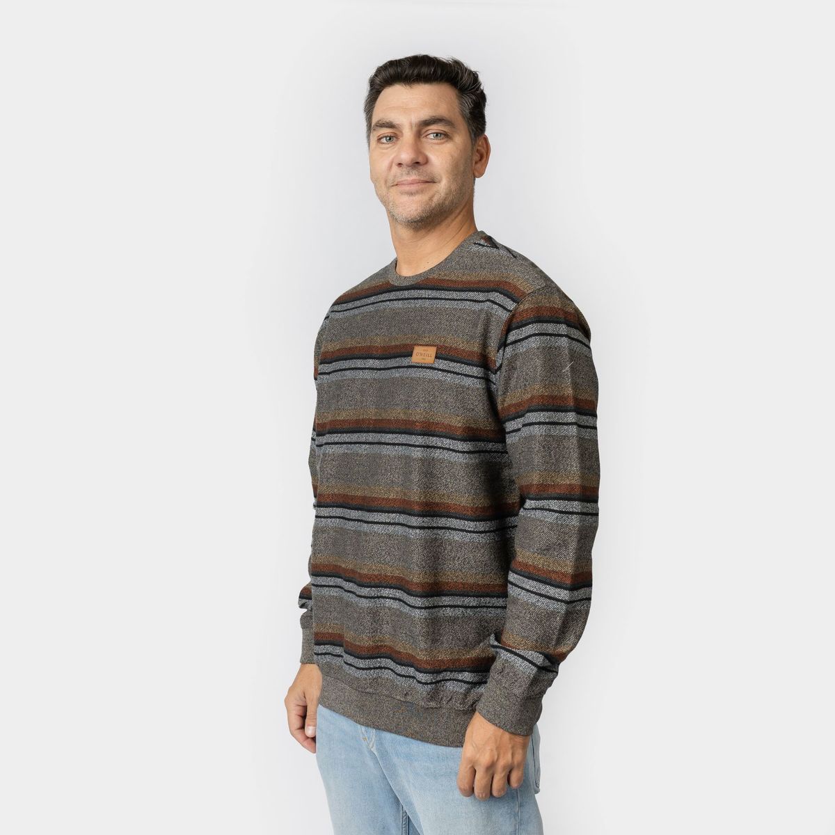 O'NEILL - POLERON HOMBRE ONEILL SWEATSHIRT NECK ROUND MAN SILVER