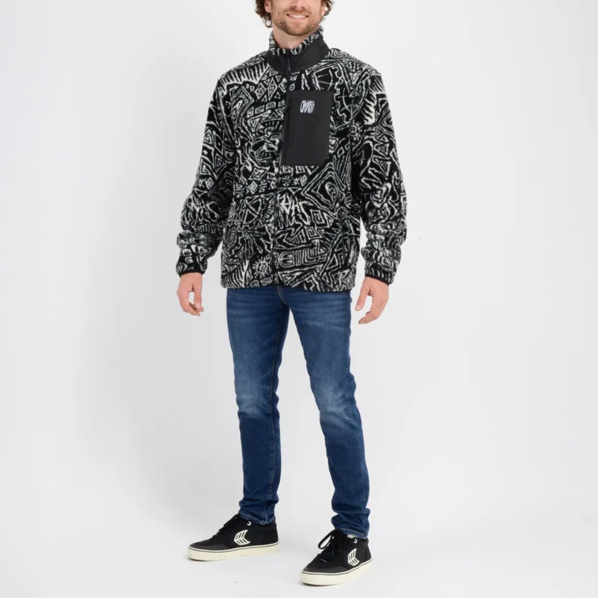 O'NEILL - POLERON HOMBRE ONEILL MICROPOLARFLEECE ALAMARE BLACK