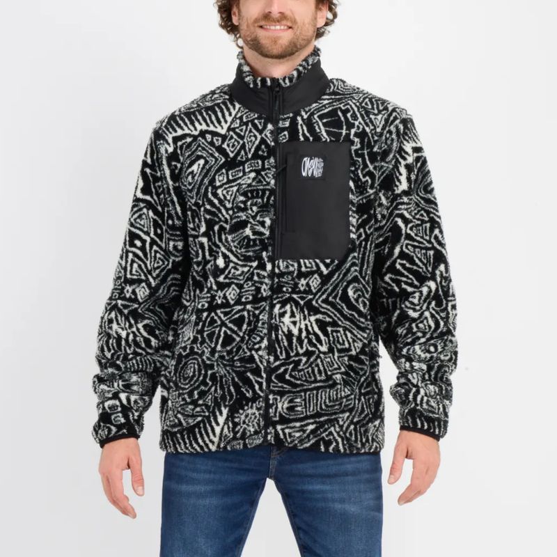 O'NEILL - POLERON HOMBRE ONEILL MICROPOLARFLEECE ALAMARE BLACK