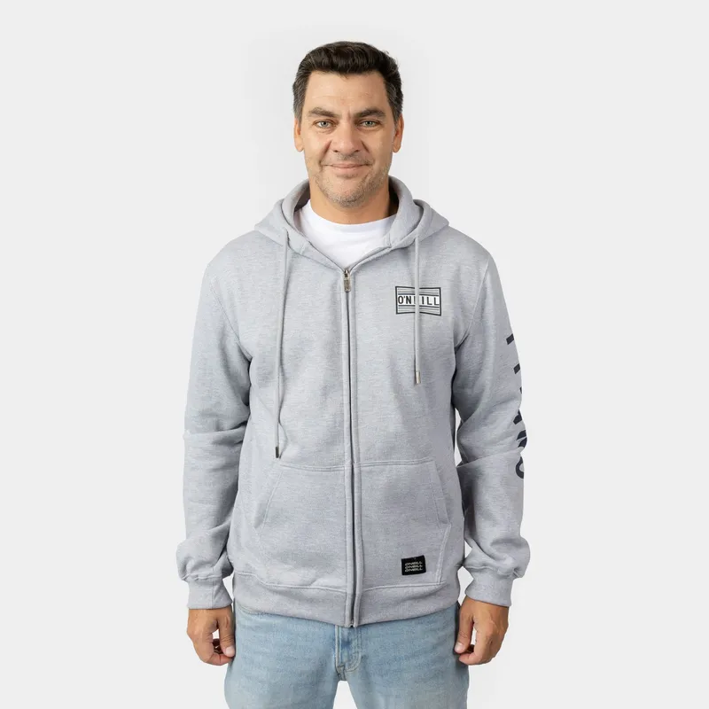 O'NEILL - POLERON HOMBRE ONEILL FIFTY TWO ZIP HEATHER GREY