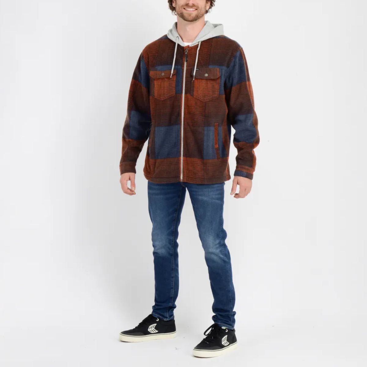 O'NEILL - POLERON HOMBRE ONEILL SHIRT L SLV MEN CHECK BLUE