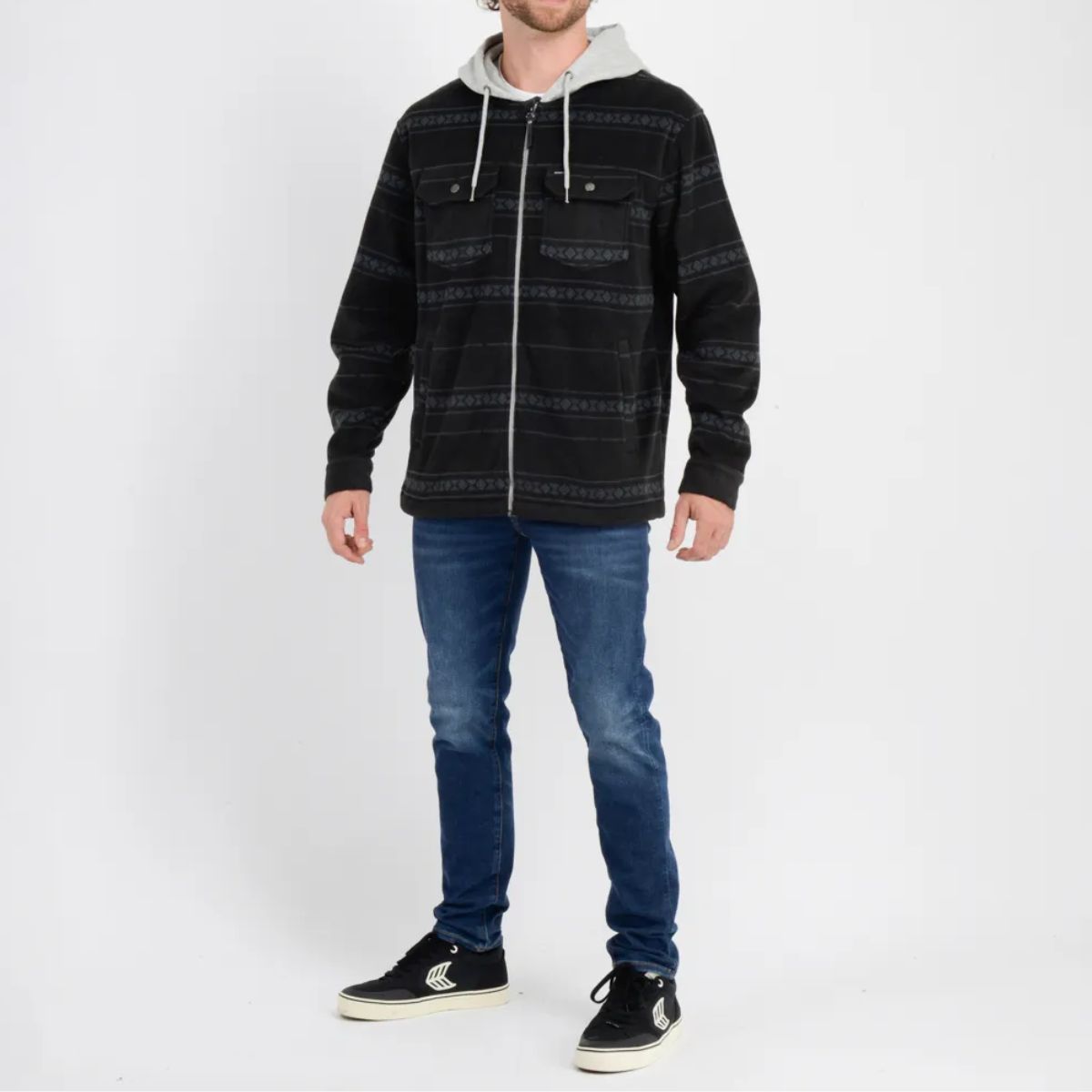 O'NEILL - POLERON HOMBRE ONEILL SHIRT L SLV MEN ETNIC BLACK