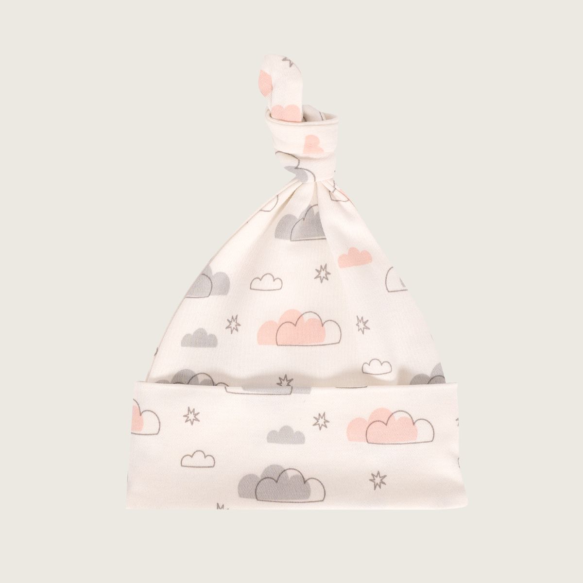 RIKURIY - Gorro de nubes color rosa