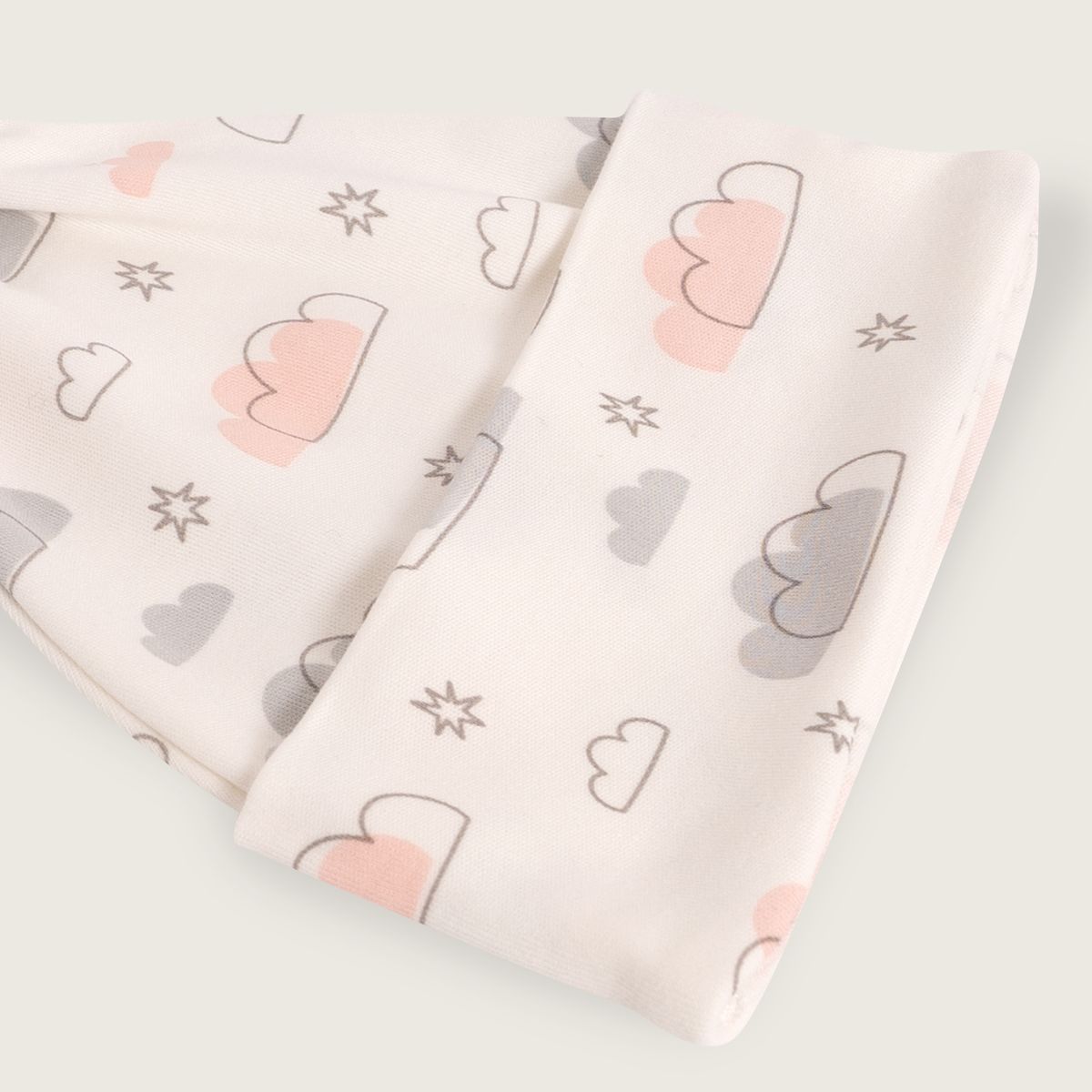 RIKURIY - Gorro de nubes color rosa