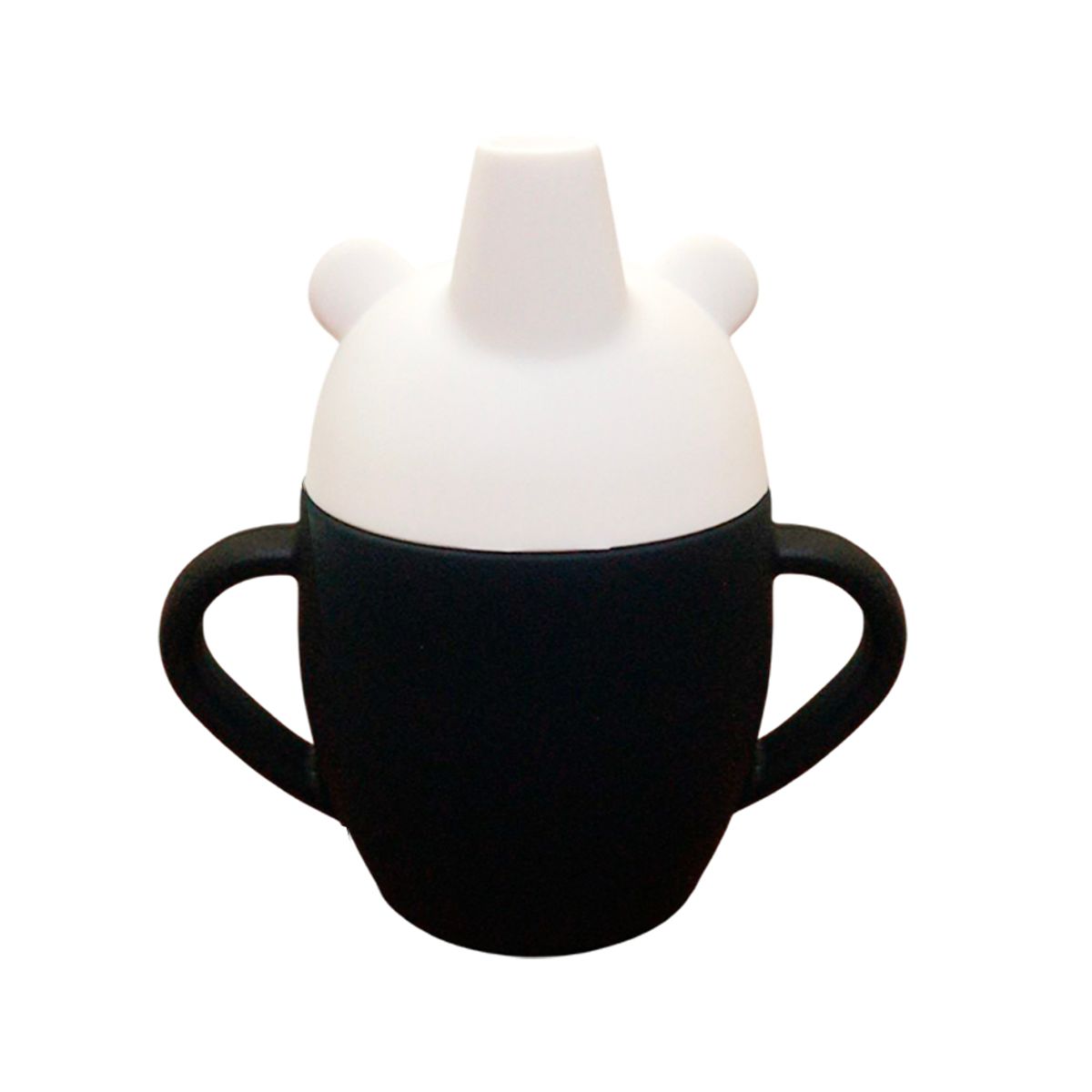 GENERICO - Vaso de Silicona Osito panda 360º anti derrame para bebe