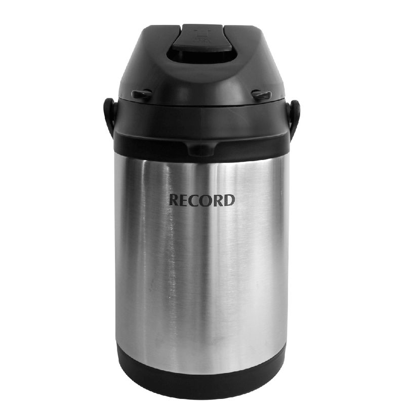 RECORD - Termo con Bomba de Acero Inoxidable 4L- 2108000010