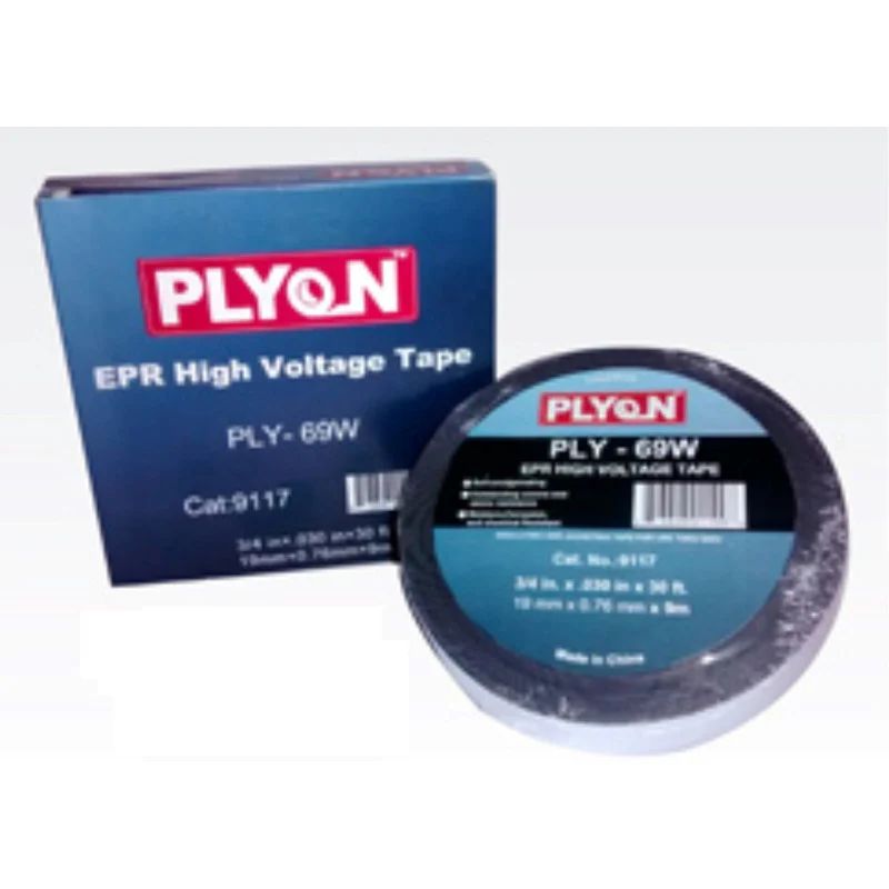 GENERICO - CINTA AISLANTE PLY-69W AUTOADHERENTE ALTO VOLTAJE AUTOAMALGABLE PLYON