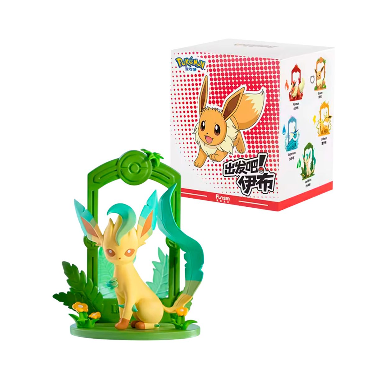 POKEMON - Pokemon Funism Exclusivo Leafeon con Arco
