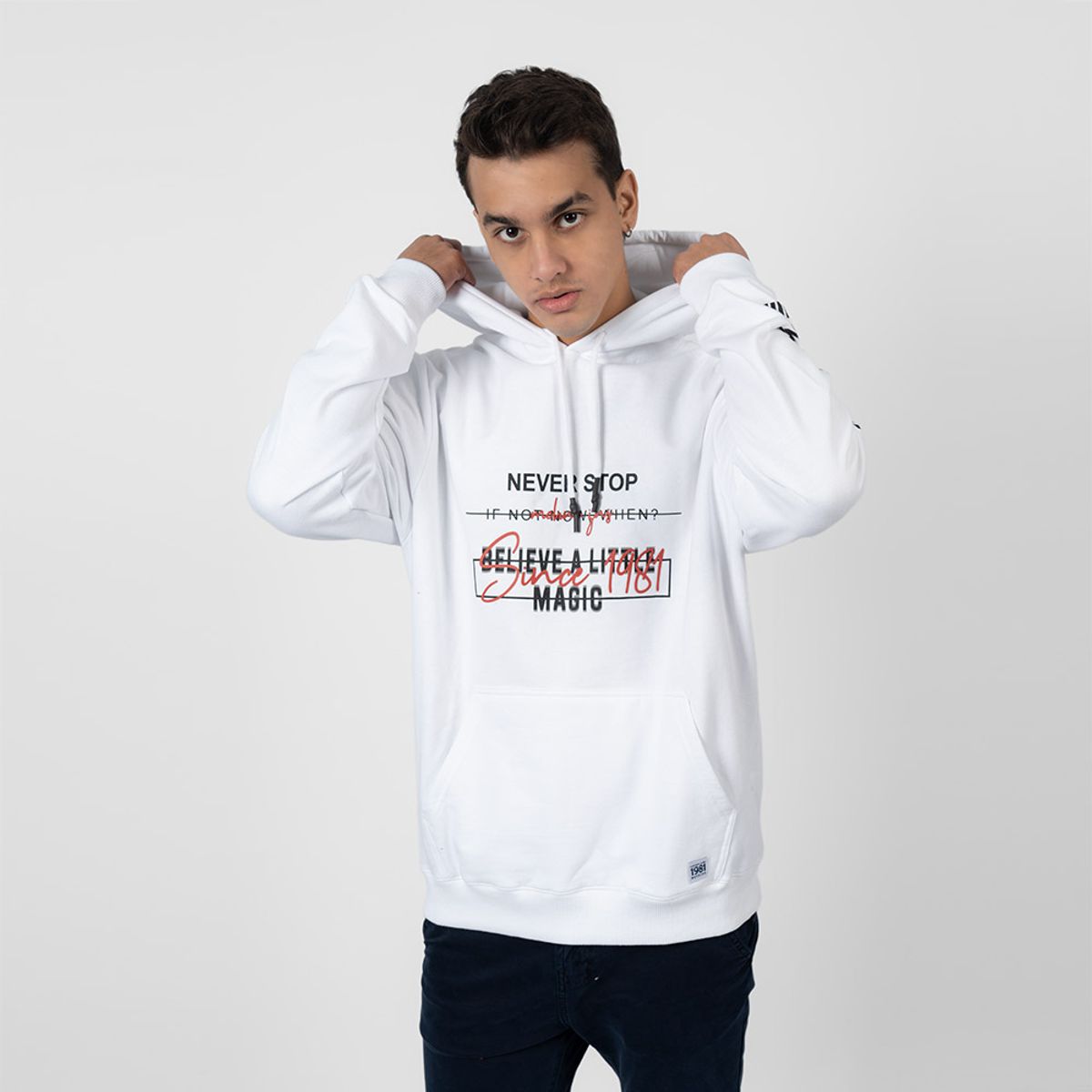 MACHINE - POLERA HOMBRE EI23CAICEDO FRANELA