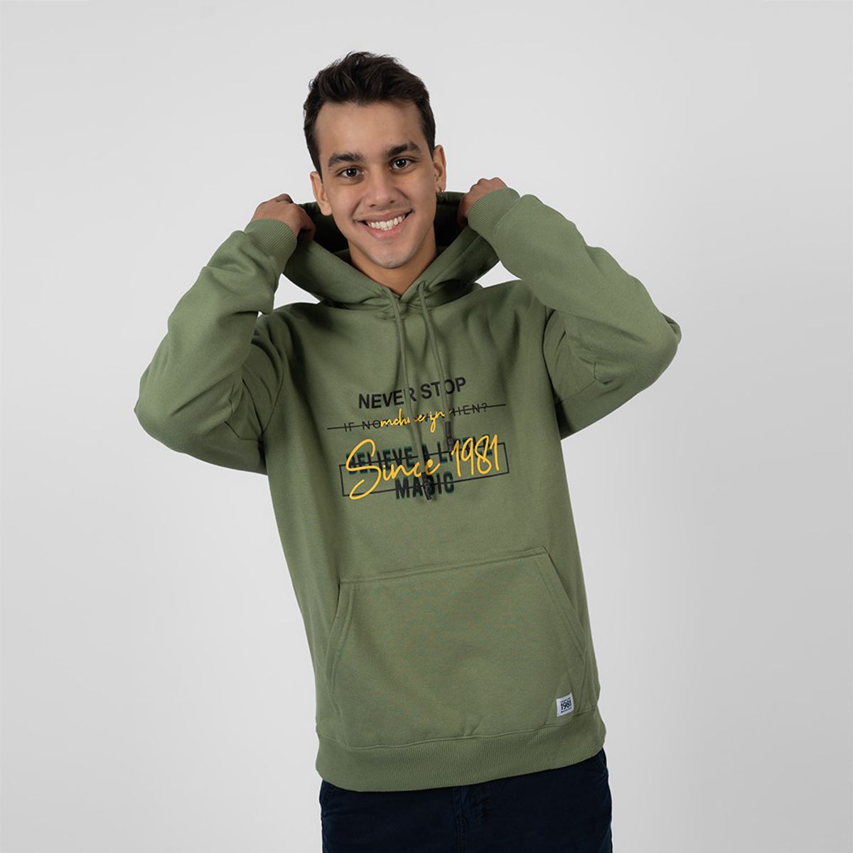 MACHINE - POLERA HOMBRE EI23CAICEDO FRANELA