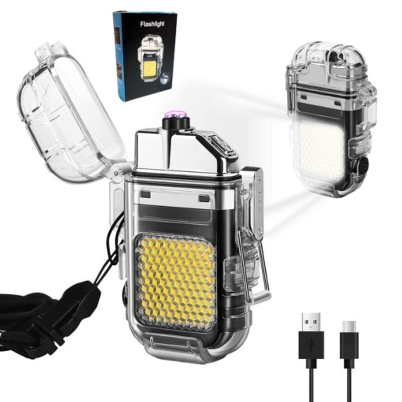 GENERICO - MINI LINTERNA LED  ENCENDEDOR CARGA  HERMETICA CARGA C