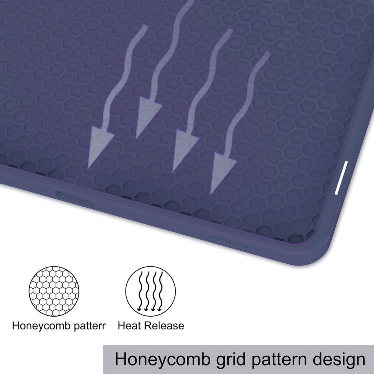 GENERICO - Funda Smart Case Portapencil Para Samsung A9 Plus 11"  - AZUL