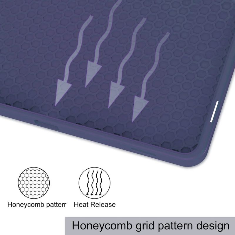 GENERICO - Funda Smart Case Portapencil Para Samsung A9 Plus 11"  - AZUL