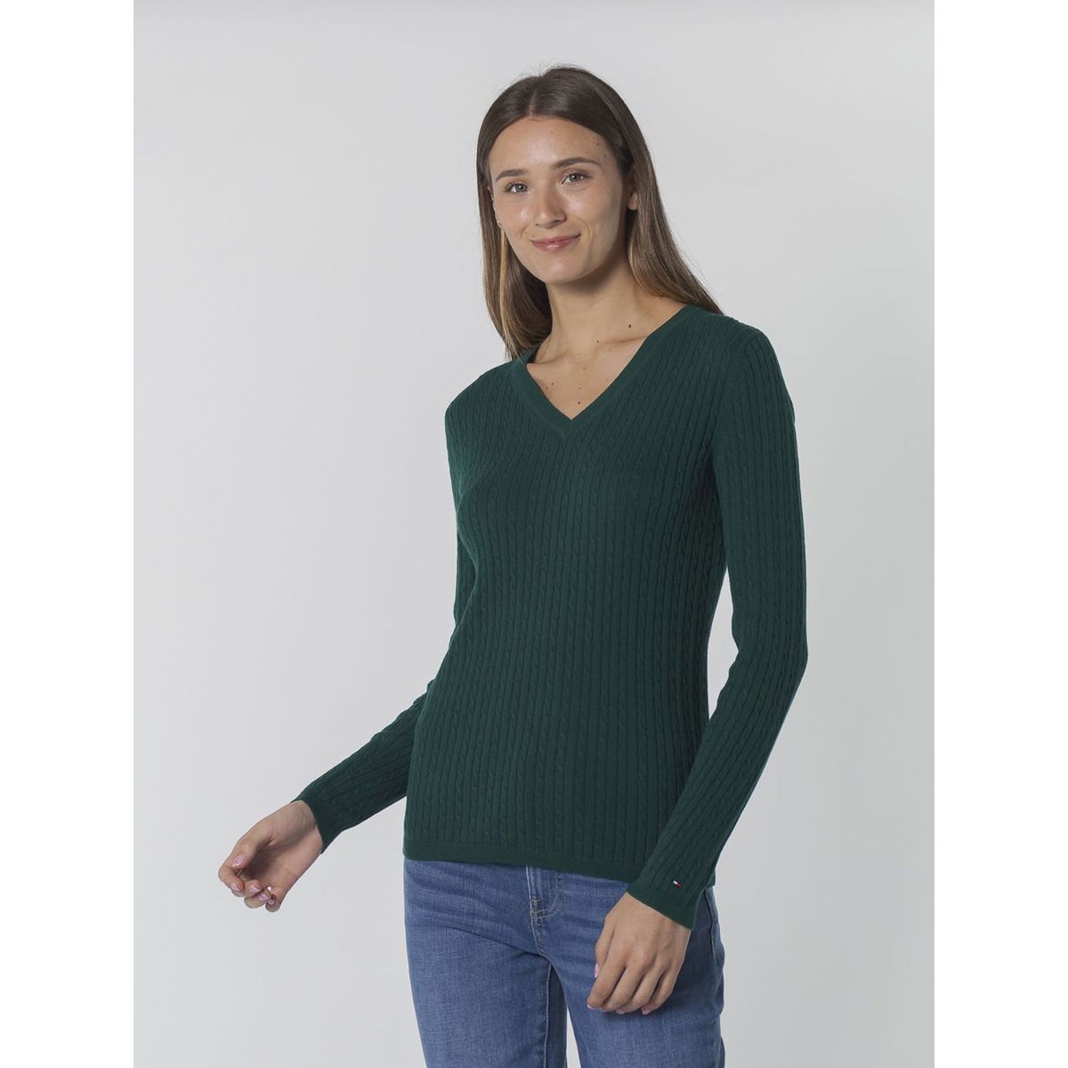 TOMMY HILFIGER - SWEATER CABLE IVY SWEATER