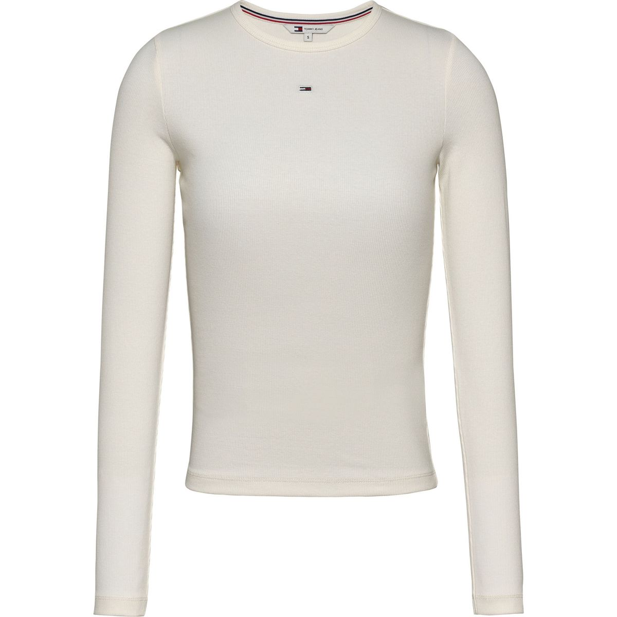 TOMMY HILFIGER - CAMISETA TJW SLIM ESSENTIAL RIB LS