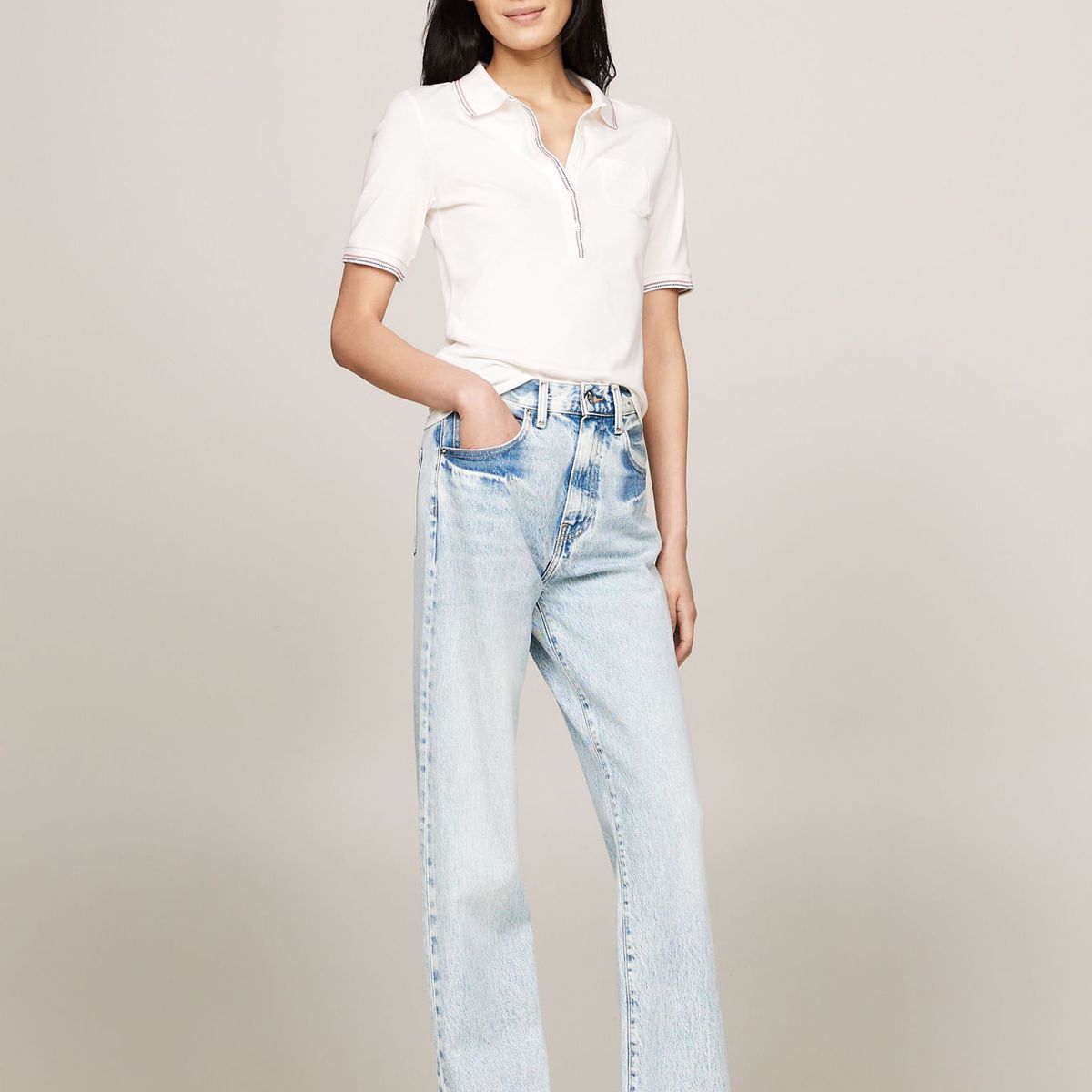 TOMMY HILFIGER - JEAN RELAXED BOOTCUT HW LEV