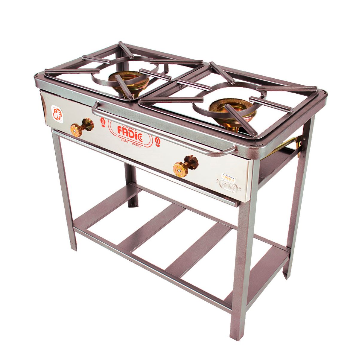 FADIC - Cocina Semi Industrial Fadic 2 Hornillas N°5 FSI02-63