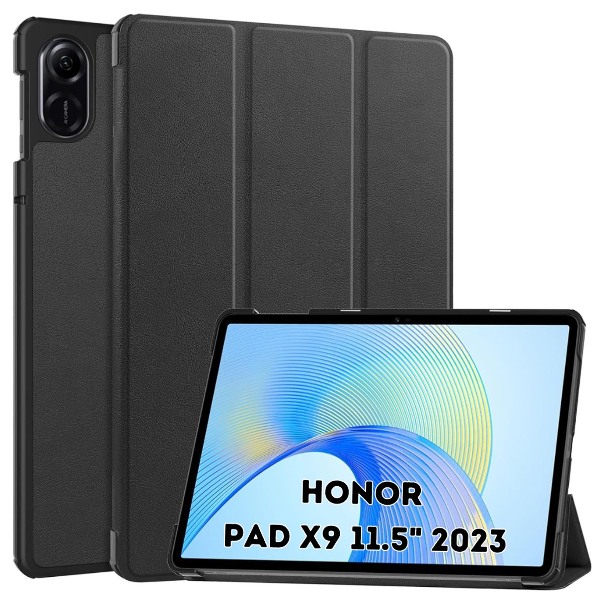 GENERICO - Funda Protector imantado para Honor Pad X9 11 .5" / X8 PRO  - NEGRO