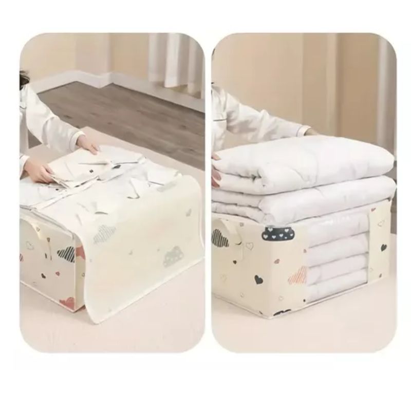 GENERICO - PACK DE 3 BOLSAS ORGANIZADORAS DE EDREDÓN