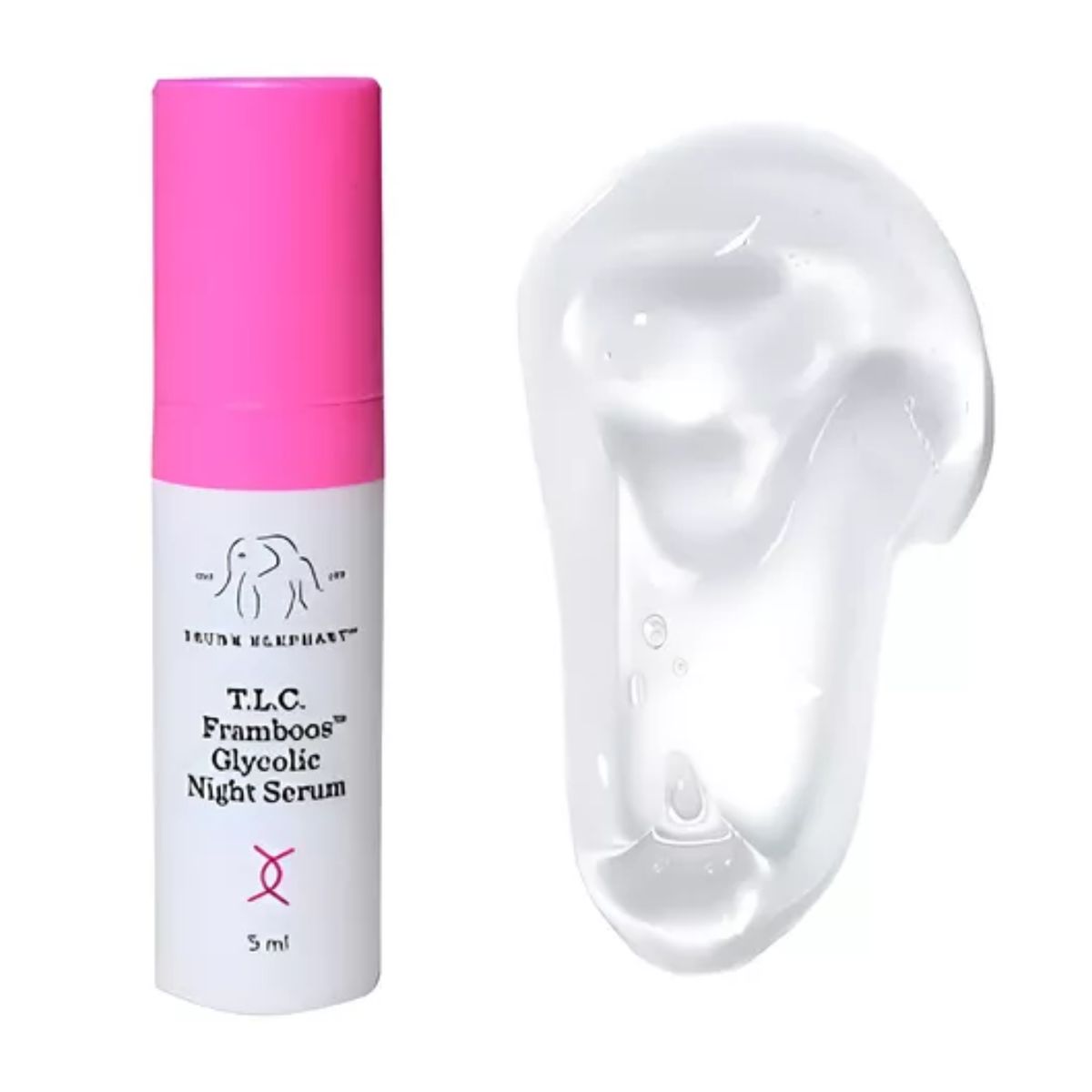 DRUNK ELEPHANT - Mini Serum Noctuno de Glicolico Drunk Elephant T.L.C. Framboos Glycolic Travel Size - 5 ml