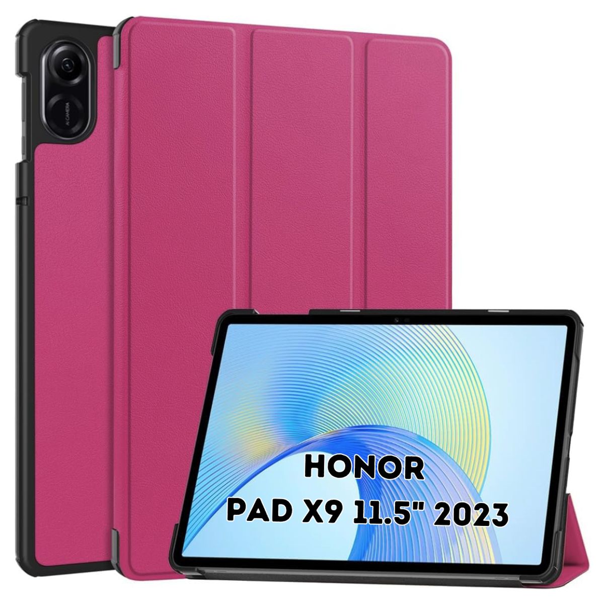 GENERICO - Funda Protector imantado para Honor Pad X9 11 .5" / X8 PRO  - FUCSIA