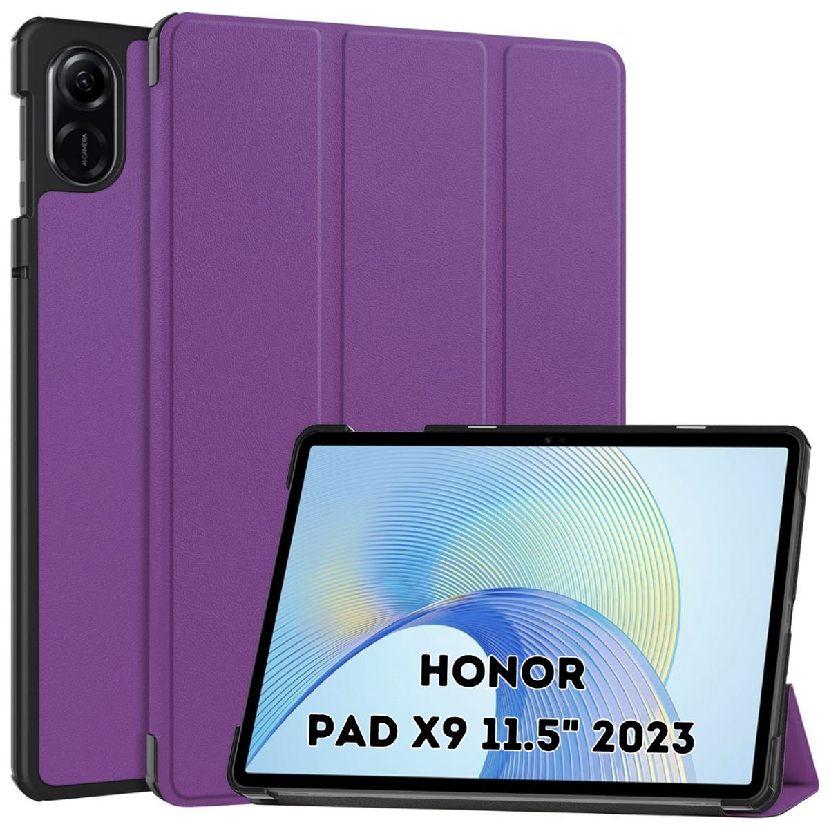 GENERICO - Funda Protector imantado para Honor Pad X9 11 .5" / X8 PRO  - MORADO