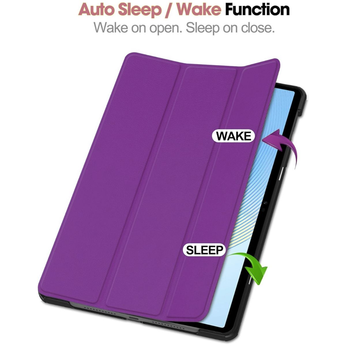 GENERICO - Funda Protector imantado para Honor Pad X9 11 .5" / X8 PRO  - MORADO