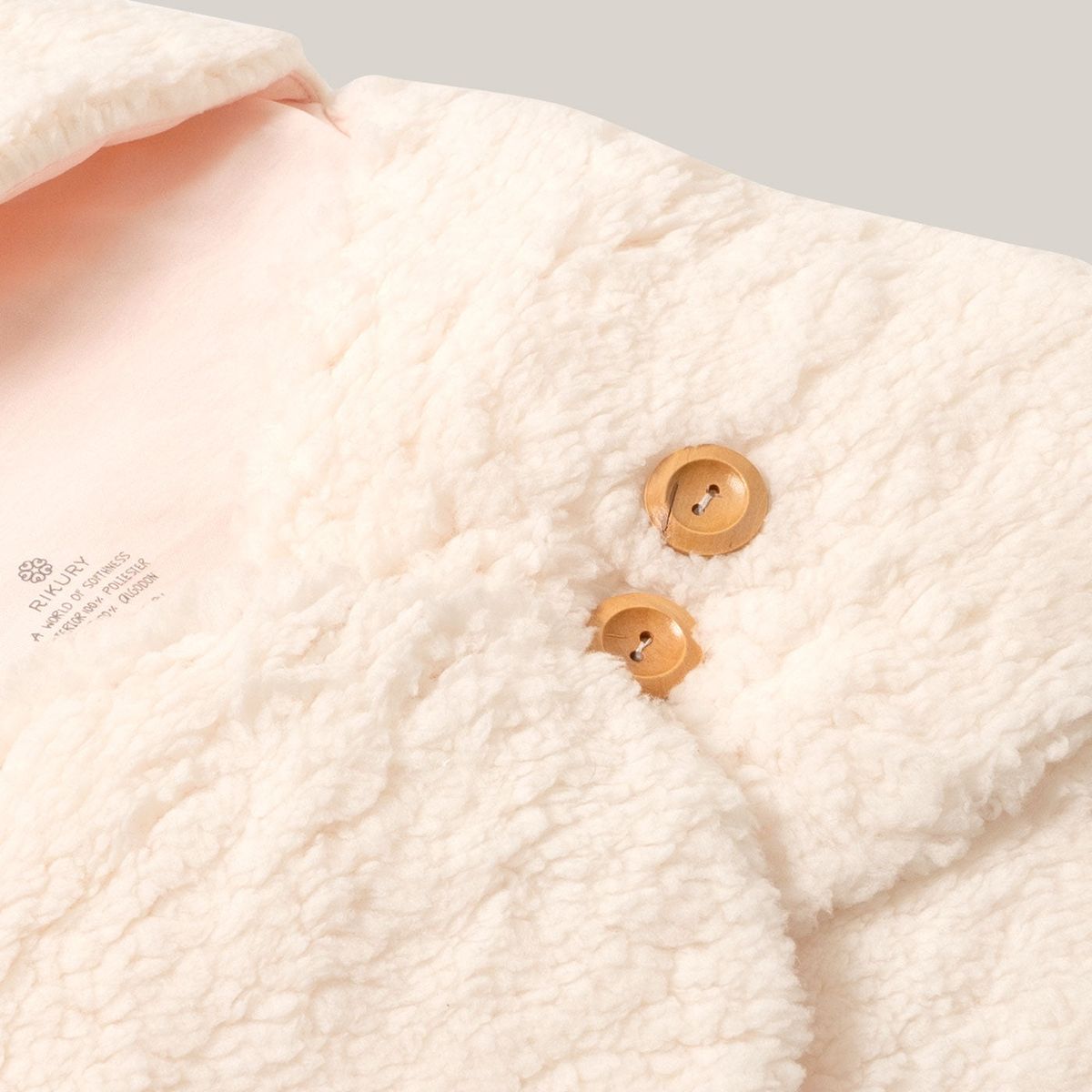 RIKURIY - Saco envolvente osito rosa