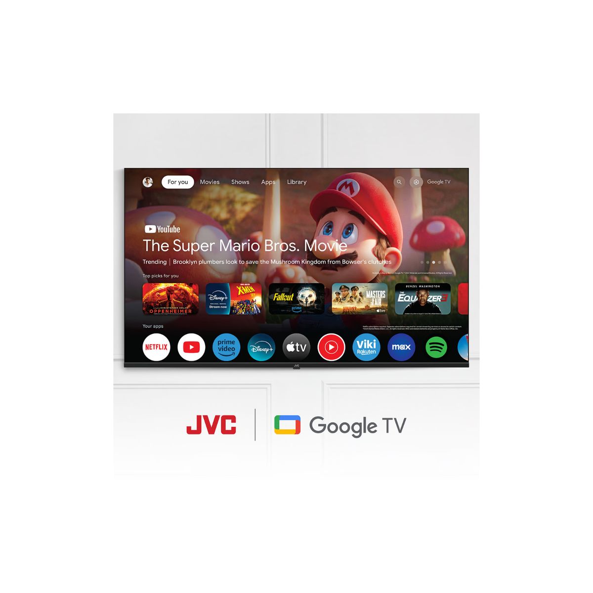 GENERICO - Televisor Jvc 58 Uhd 4k Google Tv Lt-58km548