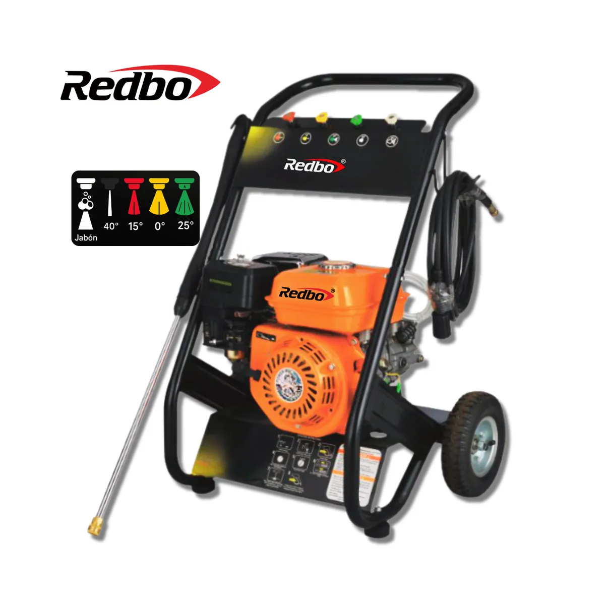 REDBO - Hidrolavadora a Combustión REDBO RB-HL3000G 7HP