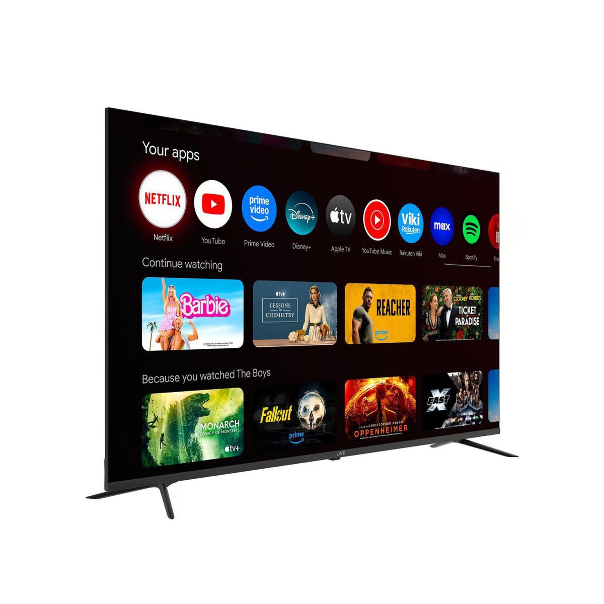 GENERICO - Televisor JVC 65 ULTRA HD 4K LT-65KB5382 Google TV